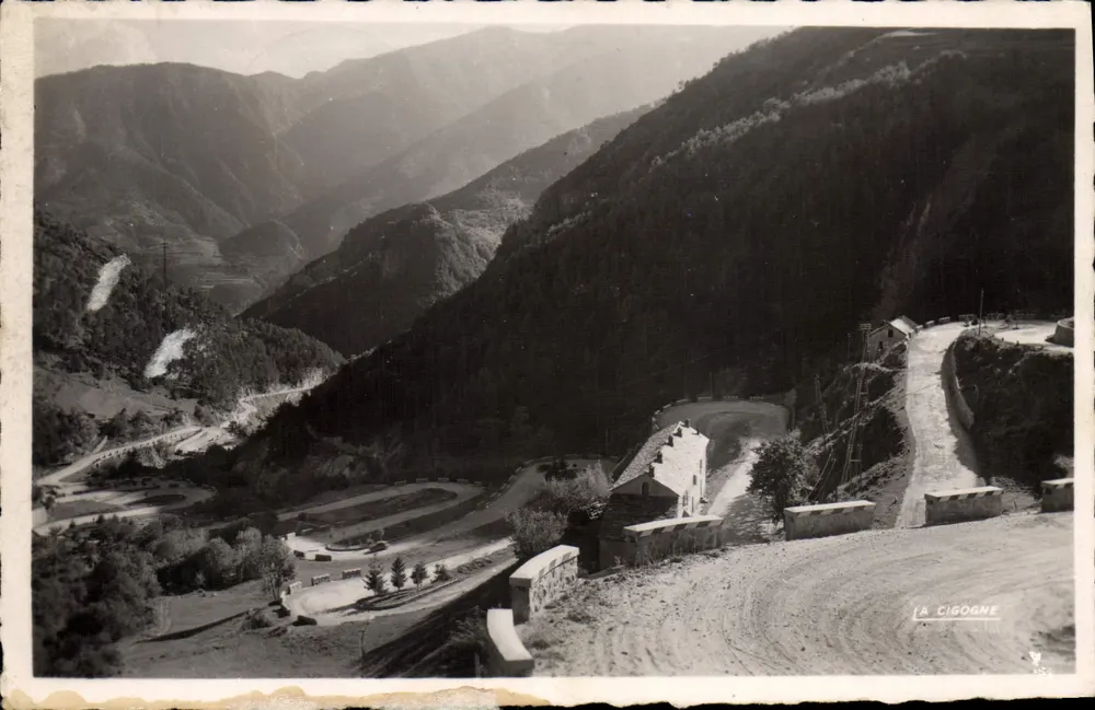 A Garça — Col de Tende (A.M.) — Edição 'A Garça', Fotógrafo Verdadeiro - Frente