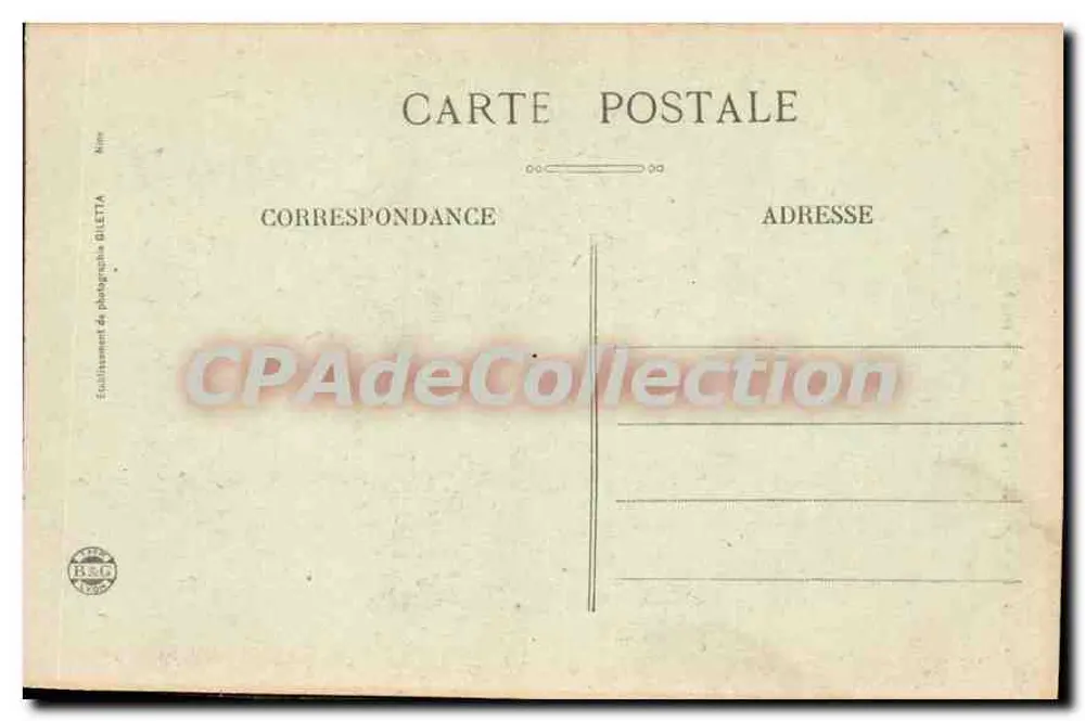 N.-D de LACHET, pensez à moi — editor B&G, série não visível - Verso
