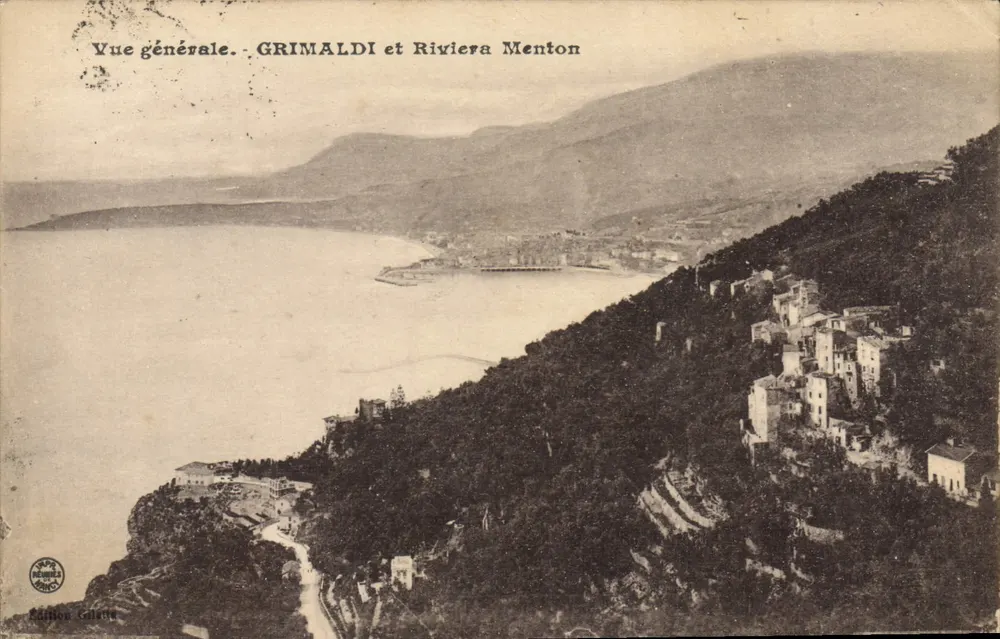 Visão geral — Grimaldi e Riviera Menton — Edição Gileva - Frente