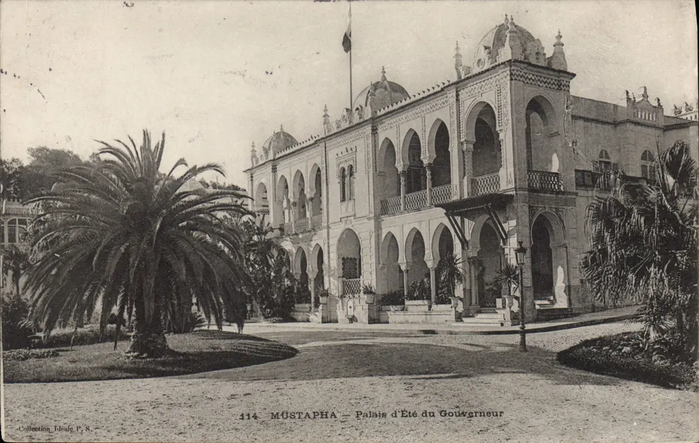 MUSTAPHA — Palácio de Verão do Governador — Coleção Ideule P.S. n° 114 - Frente