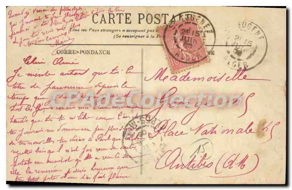 Alger — O Túmulo de Sidi-Abderraman — Editor L. 124 - Verso