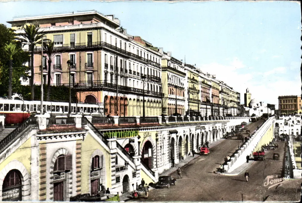 Ansicht der Rue de la République in Algier — Tomone — n° 89.174 - Vorderseite