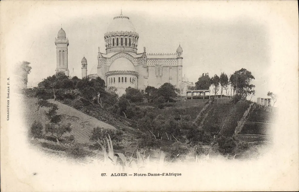 ALGER — Najświętsza Maryja z Afryki — kolekcja Idealna P.S. nr 87 - Awers