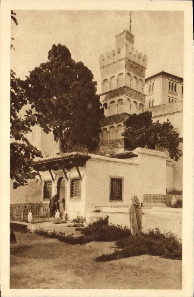 Argélia — Mesquita Sidi-Abderrahman — Edição Horizons de France, A. Bougaault - Frente