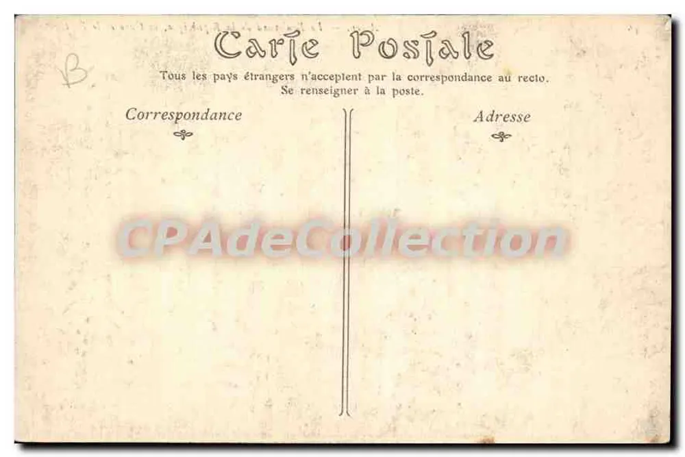 Alger — Boulevard de la République, die Station und der Hafen — ND Pbor - Rückseite