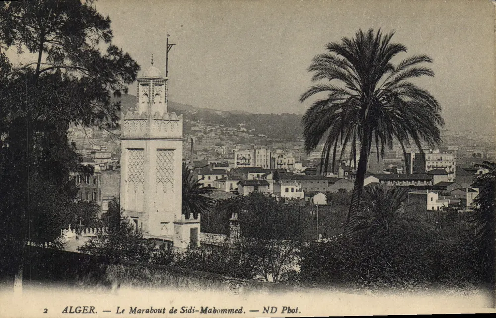 Argel — O Marabout de Sidi-Mahommed — ND Pbot. - Frente