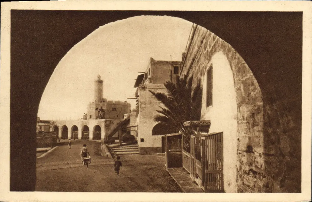 Le pennon de l'Amirauté — Alger — Édit. Horizons de France, n° 2042 - Awers