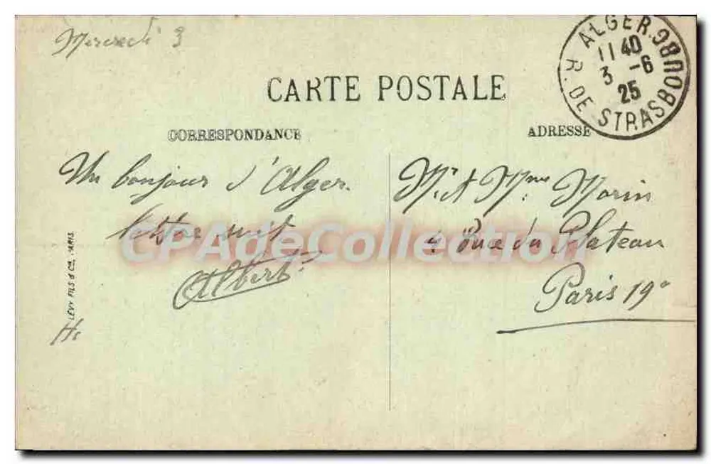 Argel — A Amirautade — LL, n° 171 - Verso