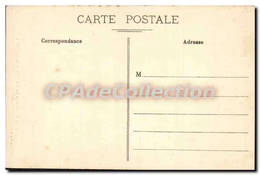 Alger - Die Kasbah - Straße des Rotes Meeres — Sammlung Régence - A. L., Verlag, Alger - Rückseite