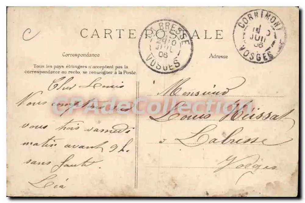 ALGER — Notre-Dame-d'Afrique — Vistas estereoscópicas Julien Damoy, Série N° 5 - Verso