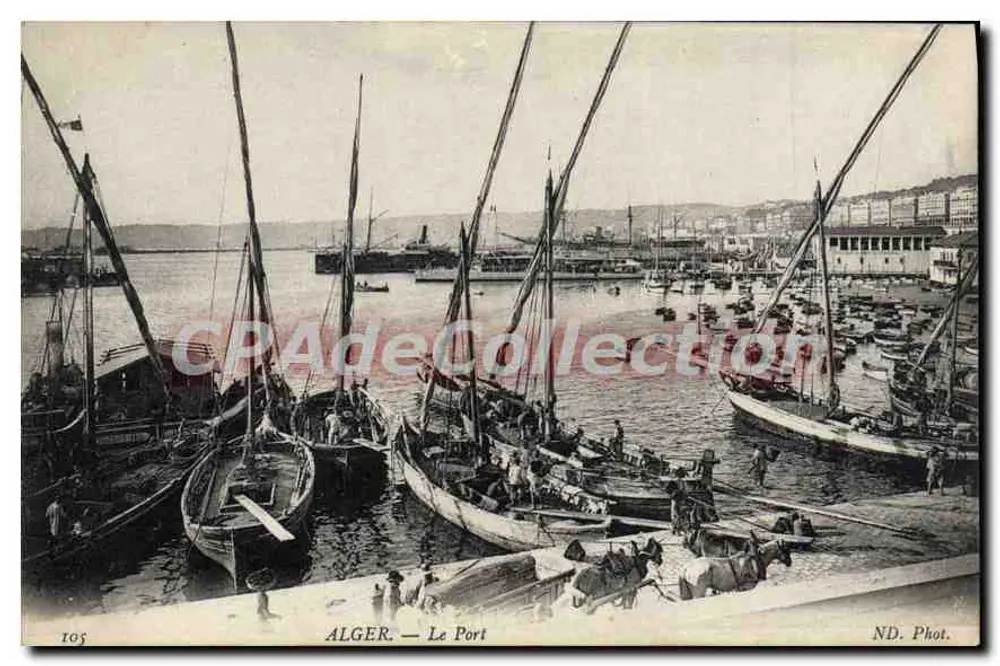 ALGER — O Porto — ND. Fot. n° 105 - Frente