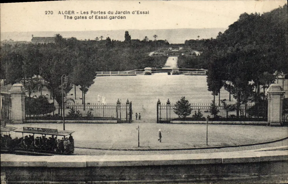 Alger — As Portas do Jardim de Ensaios — editor desconhecido, n° 270 - Frente