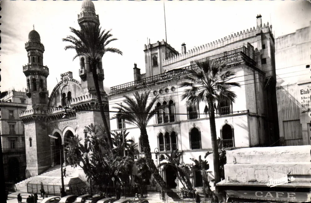 Algier — Das Winterpalais und die Kathedrale — Edition JOMONE - Vorderseite