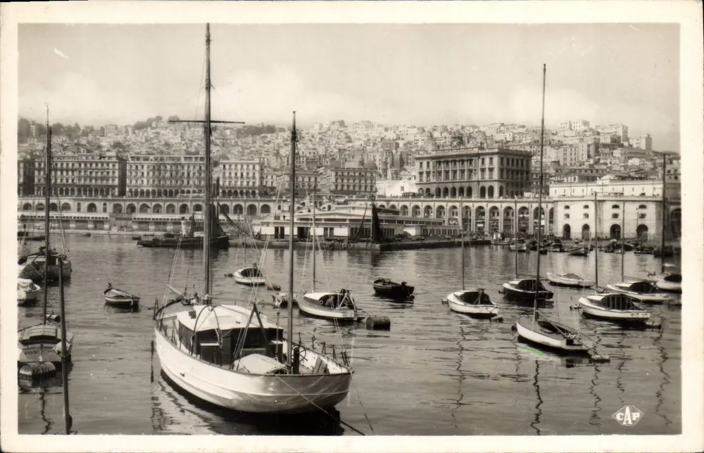 Algésiras — Vista sobre a Casbah — C.A.P. (n°417) - Frente