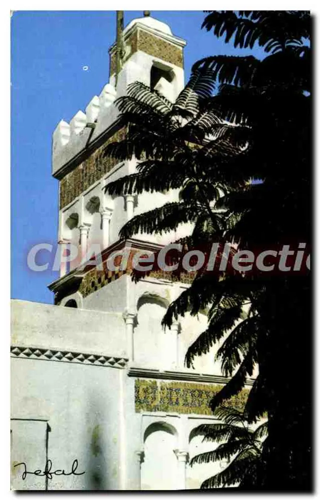 एक मस्जिद के मिनार — अल्जीरिया — जेफल - आगे