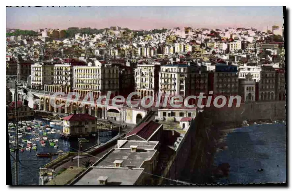 Vista Geral da Casbah — Argélia — Editor: Ets CAMPAGNE Baulward Carnot - Frente