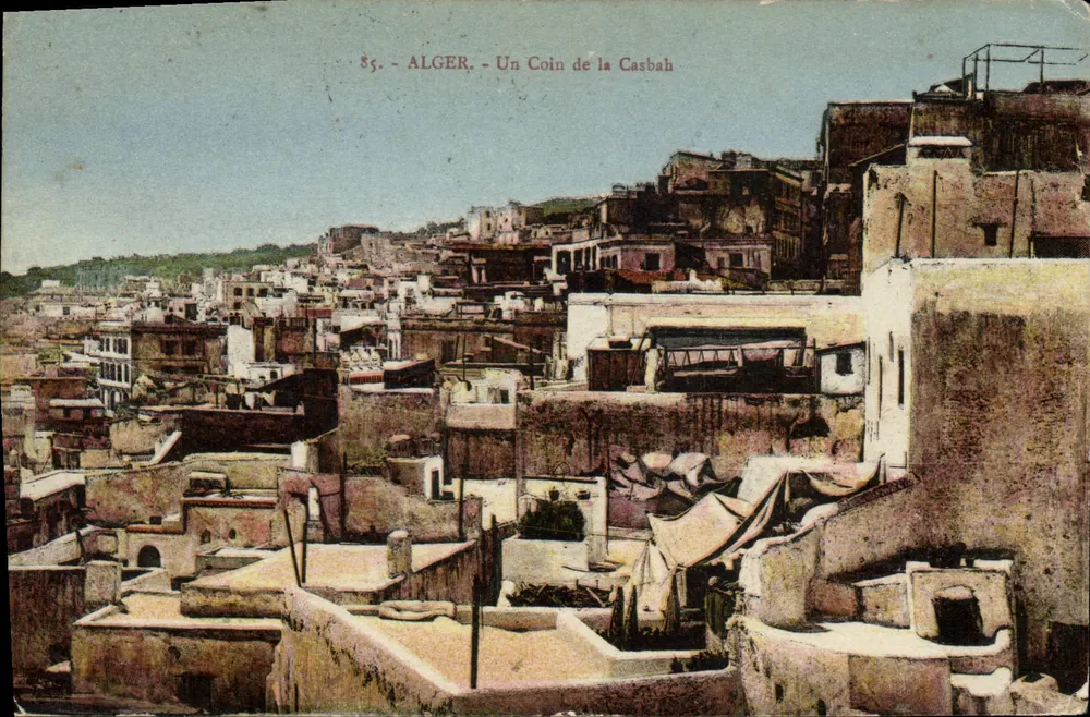 Alger — Um Canto da Casbah — editor desconhecido, n° 85 - Frente
