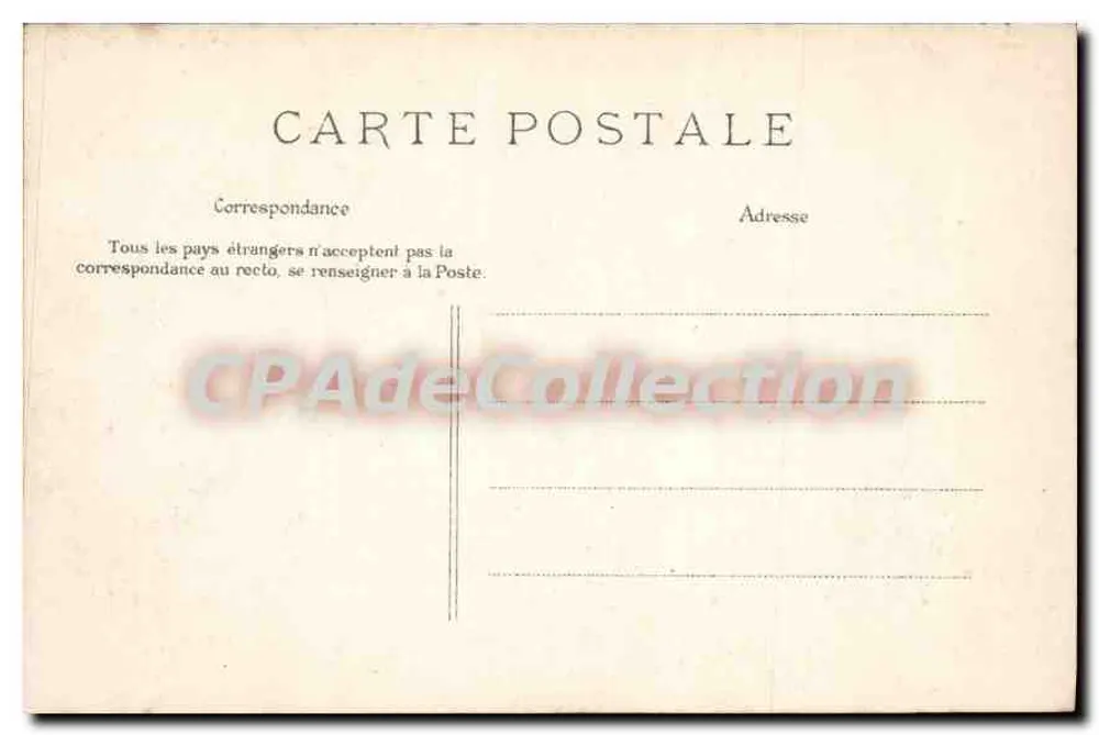 Alger — Palacio de verano del Gobernador — Colección Isidèle, n°44 - Reverso