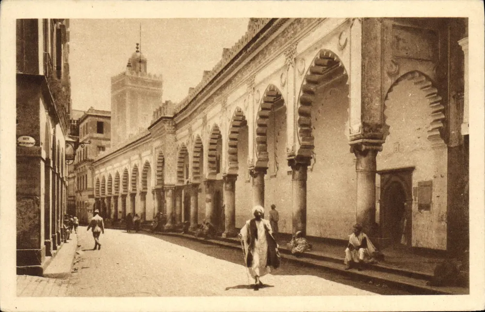 Alger — A Grande Mesquita — Edição Horizons de France, A. Bougnaut - Frente