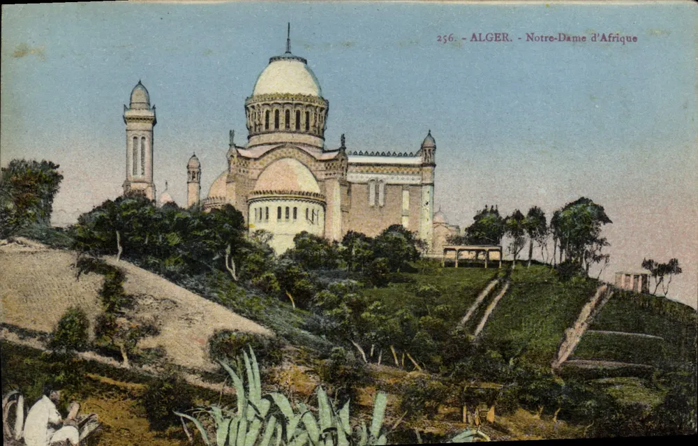 ALGER - Nossa Senhora da África — editor desconhecido, n° 256 - Frente