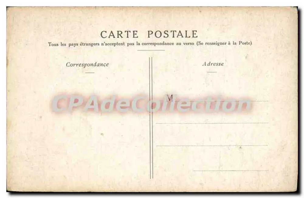 20. Rue du Château - Alger — Kolekcja Biscurs Qubret - Rewers