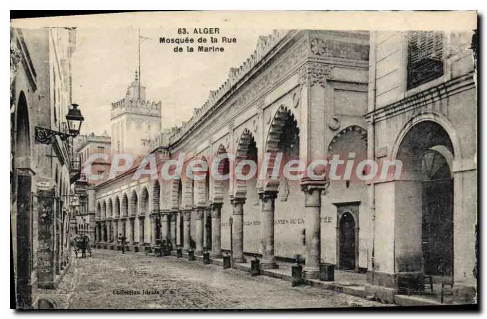 Alger - Mosquée de la Rue de la Marine — Collection Idée N° 63 - Frente