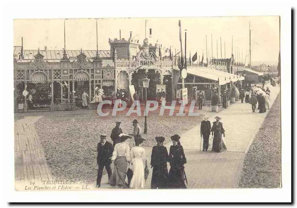 Trouville — As Planches e o Eden — L.L. - Frente