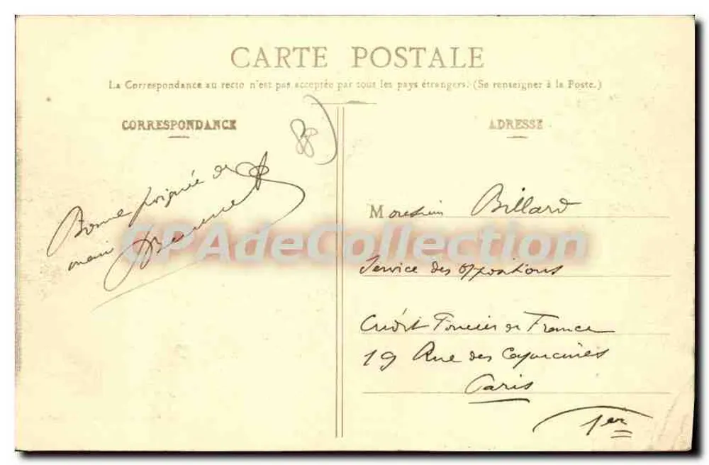 ÉPINAL - A Quarenta-Semana — Galeries Réunies de l'Est, n° 96 - Verso