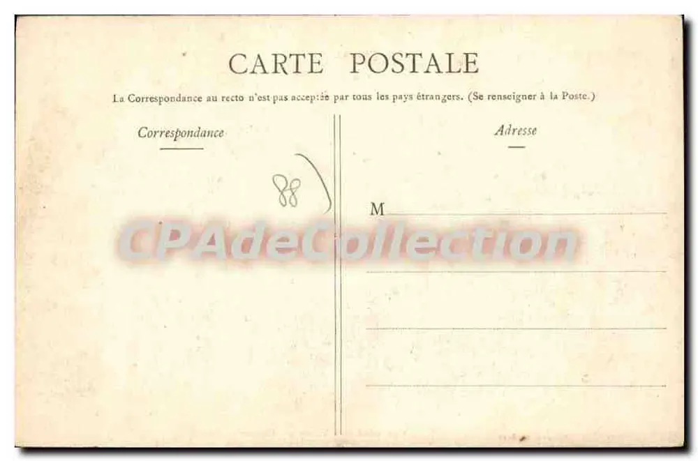 Epinal — Vista geral tirada do castelo — imp. Ad. Weick, Saint-Dié, N° 3445 - Verso