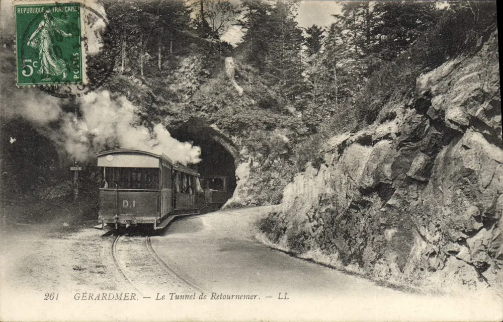Gérardmer — Der Retournemer-Tunnel — LL - Vorderseite