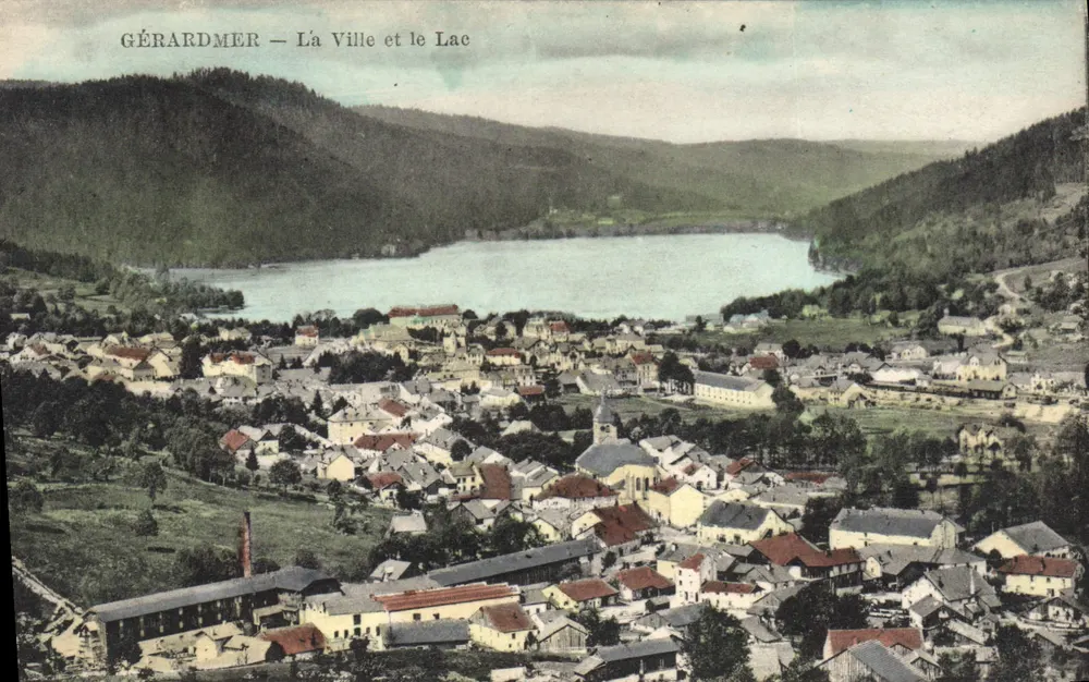 Gérardmer — A Cidade e o Lago - Frente