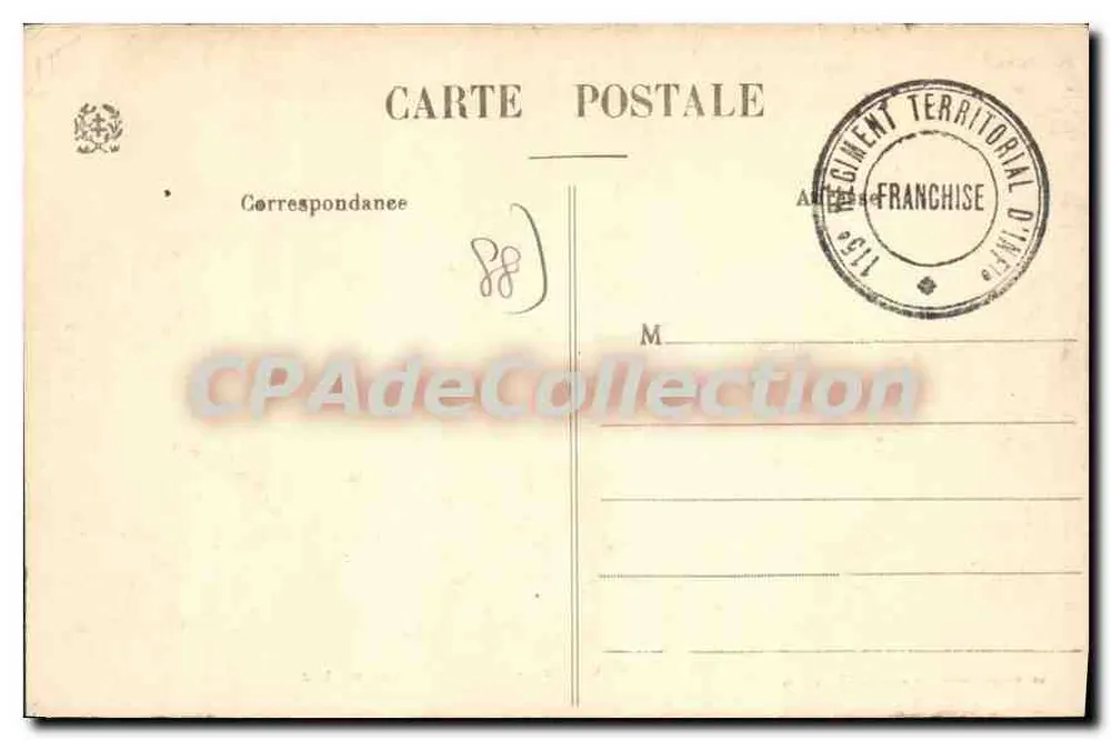 Gérardmer (Vosges) - Ein Lieblingswinkel am See — Ad. Welck - Saint-Dié - N° 5043 - CL. M. - Rückseite