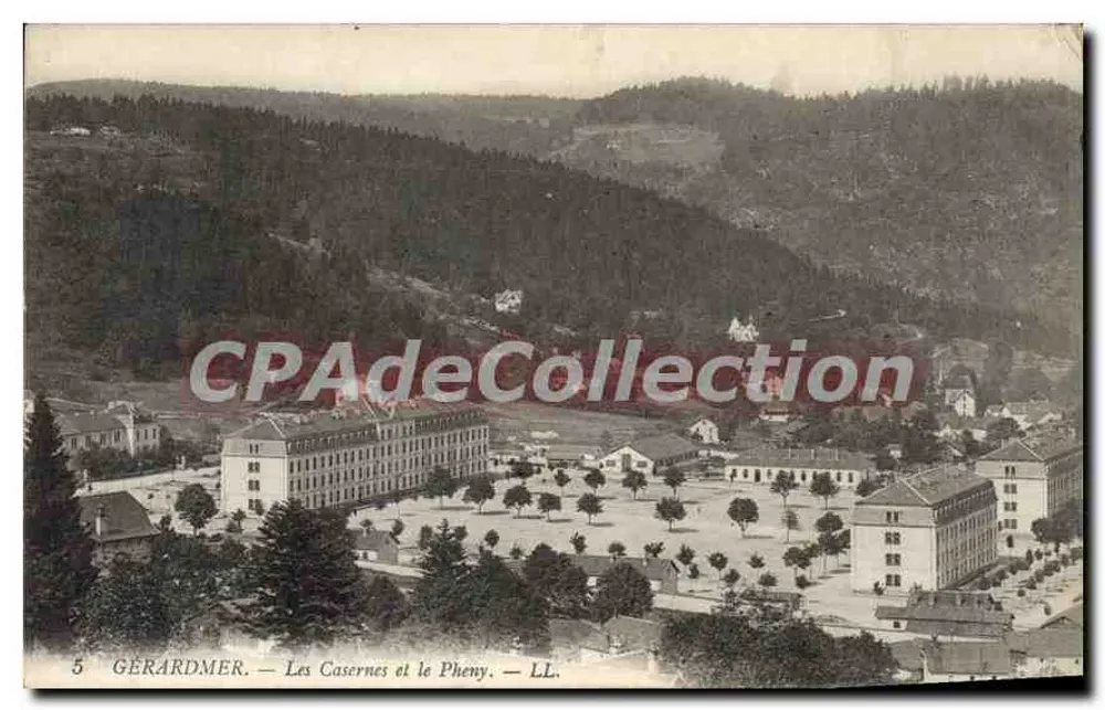 Gérardmer — As Casernas e o Phény — LL. n°5 - Frente