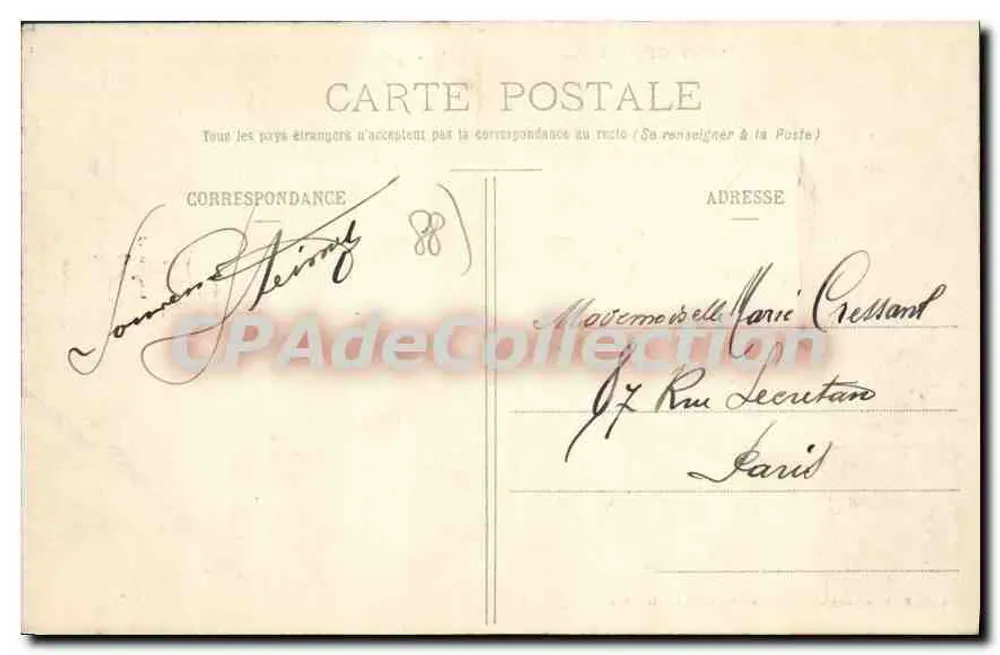 Plombières-les-Bains — Thermalhospital und Rue Grillot — Verlag: Stéphane Interdite - Rückseite