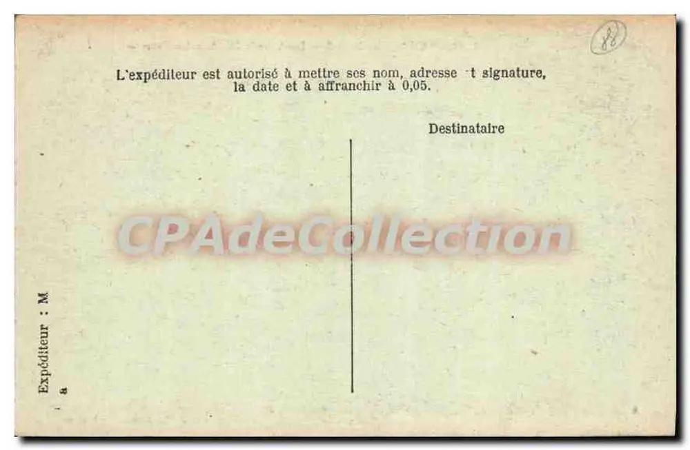 Plombières-les-Bains — Die Großen Hotels und die Thermen — Vintage Postcard/Antike Ansichtskarte - Rückseite