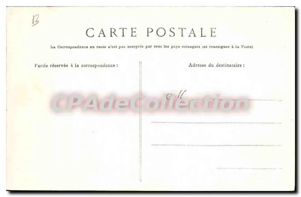 Plombières-les-Bains — Die Großen Hotels und die Neuen Thermalbäder — Verleger: Éd. Bérouot, n°9 - Rückseite