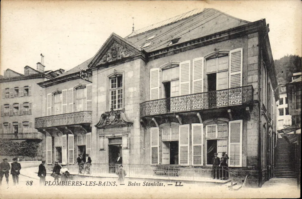Plombières-les-Bains — Bains Stanislas — LL - Frente