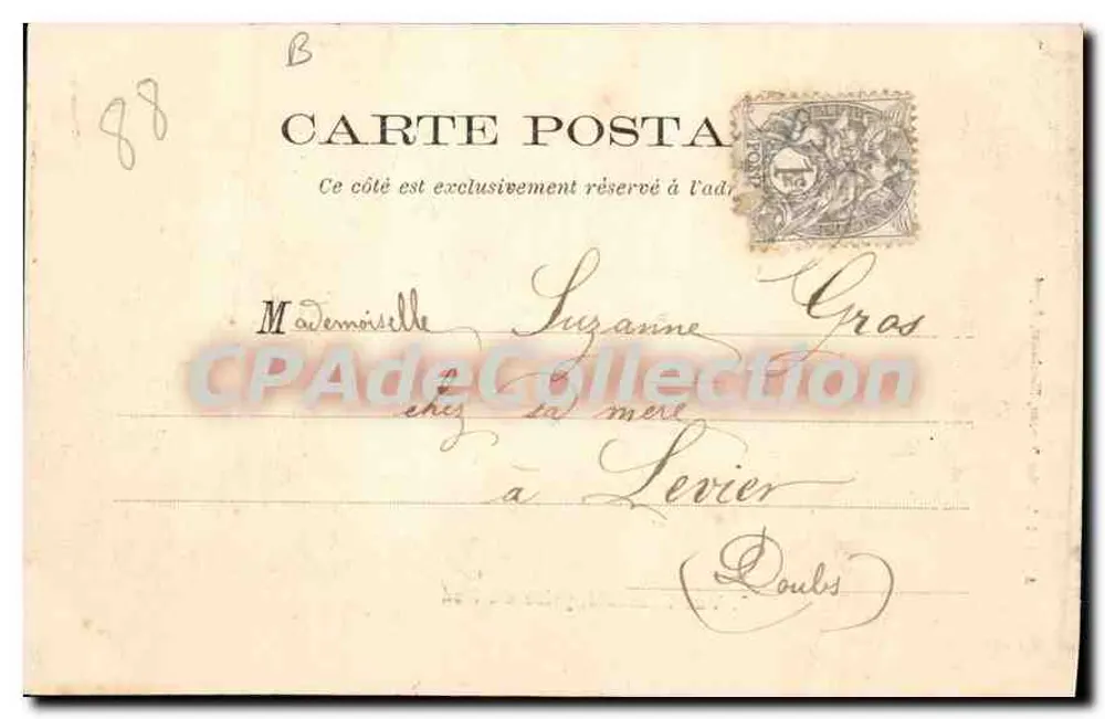 Plombières-les-Bains — Allgemeine Ansicht vom Süden — Verlag Léon Drouot - Rückseite