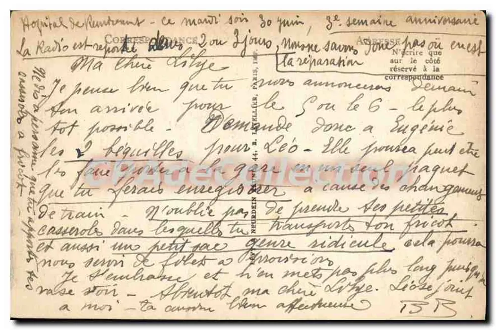Remiremont — Vista geral — LL - Verso