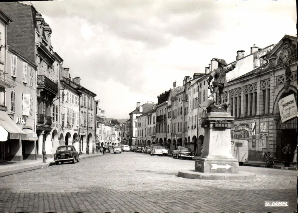 Remiremont — A Grande Rua — Edições da Cigogne - Frente