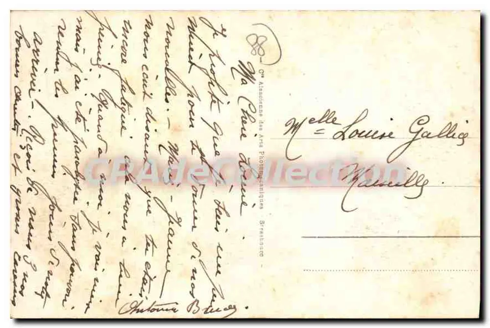 VITTEL - Hotel dos Termas — editor anônimo, n° 129 - Verso