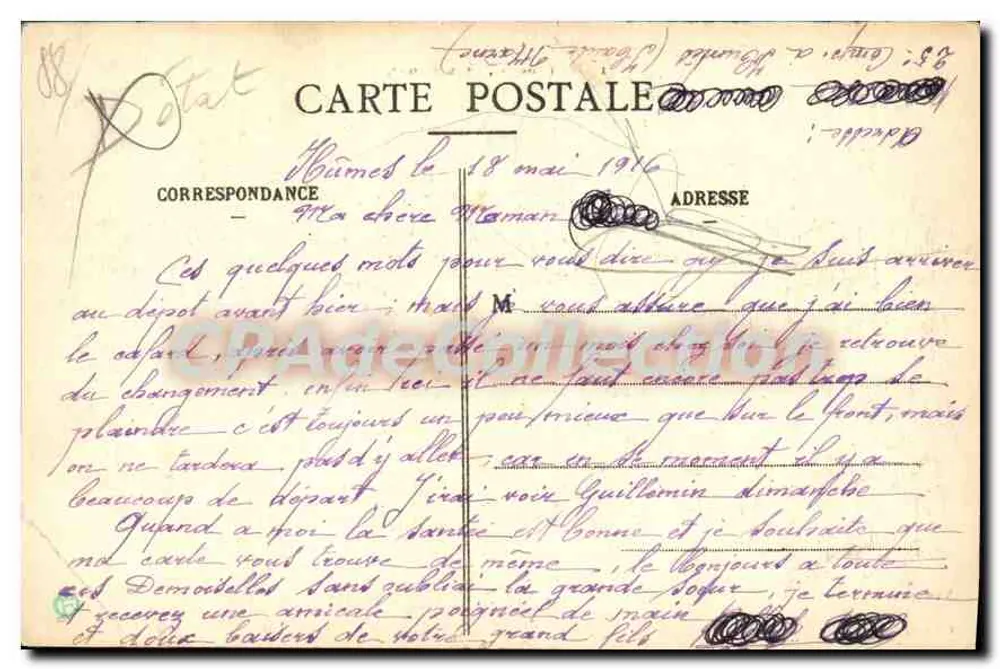 St-AMÉ (Vosges) — Vista geral — Pétin, editor - Verso