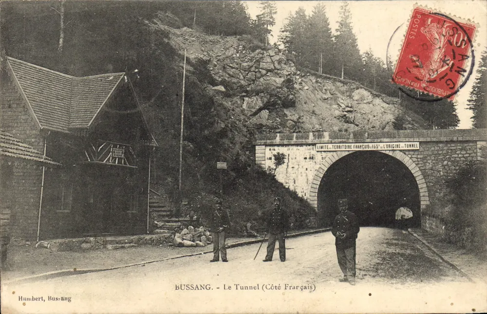 Bussang - O Tunel (Lado Francês) — Hunnbert, Bus-ang - Frente