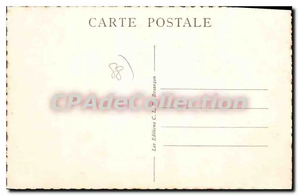 Saint-Laurent — O Viaduto — Environs de Epinal (Vosges) — 7554 - Verso