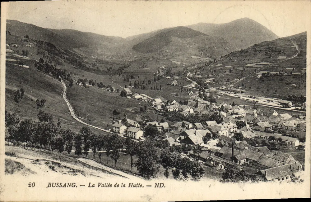 Bussang — La Vallée de la Hutte — ND. - Voorkant