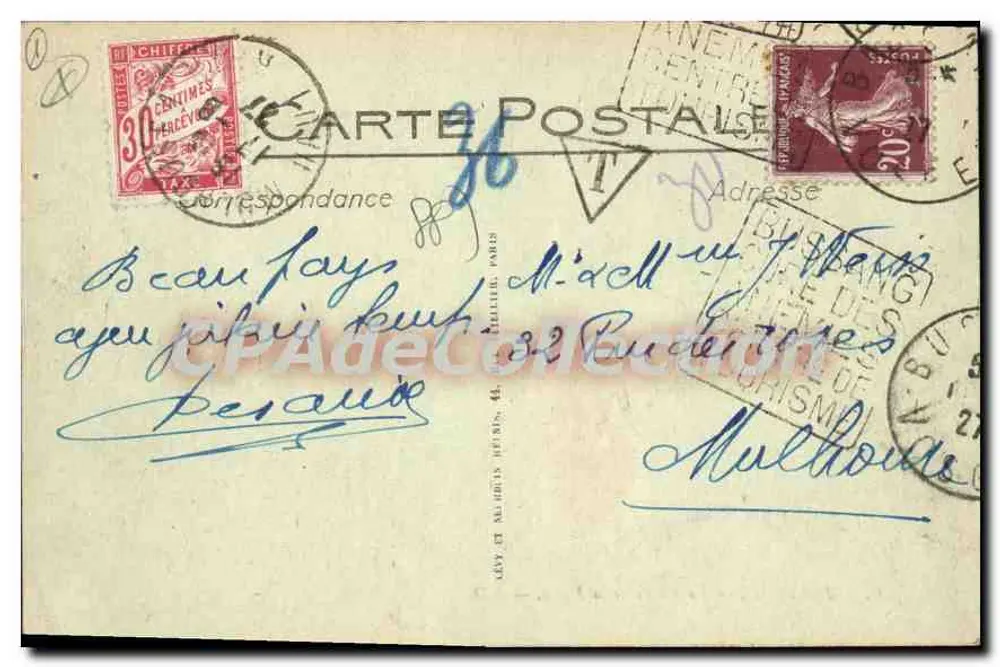 Bussang — La Vallée de la Hutte — ND. - Achterkant