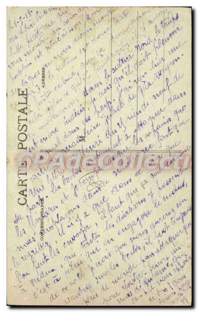 La Haute-Pserre — Moyenmoutier (Les Vosges) — O. Chau, editor, n°5 - Verso