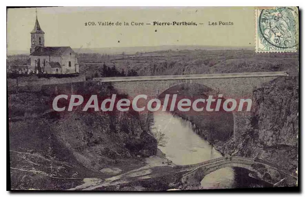 Vallei van de Cure — Pierre-Perthuis — De Bruggen — n°109 - Voorkant