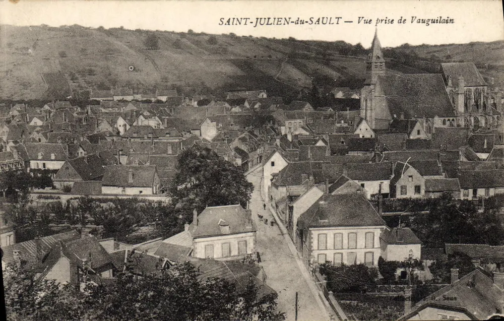 Saint-Julien-du-Sault — Ansicht von Vauguilain - Vorderseite