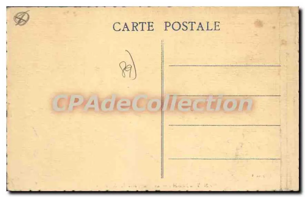 Ancy-le-Franc — Le Canal, côté des Abattoirs — Phot. Souhier & Naco - Verso